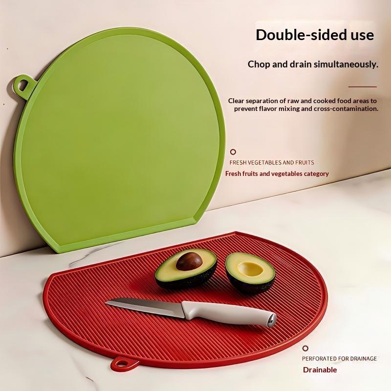 Meal Prep Format - TPU Cutting Board Anti-Mold Anti-Bacterial Semi-Circular