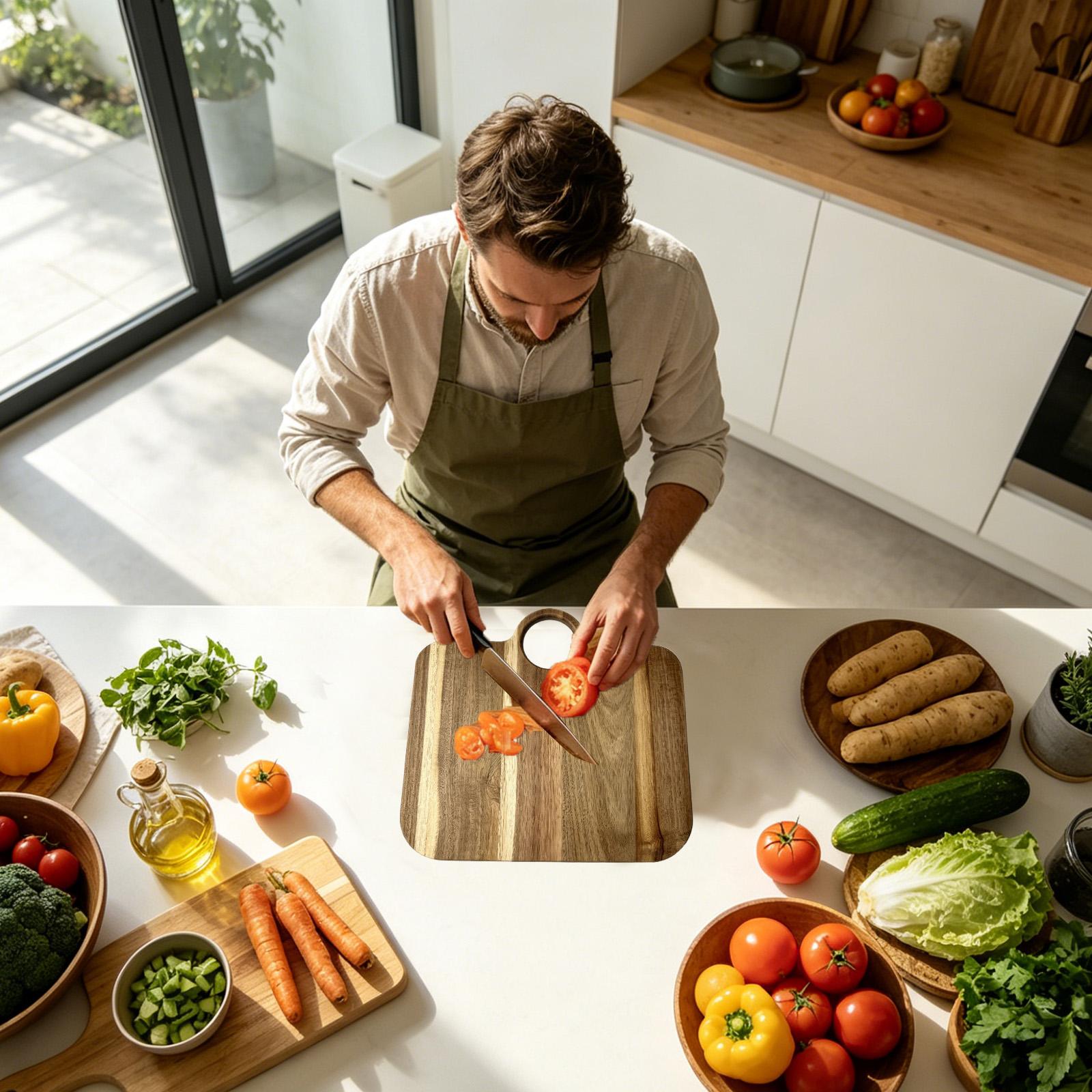 Kitchen Cutting Board Non-Slip - Meal Prep Cutting ulasan dan harga