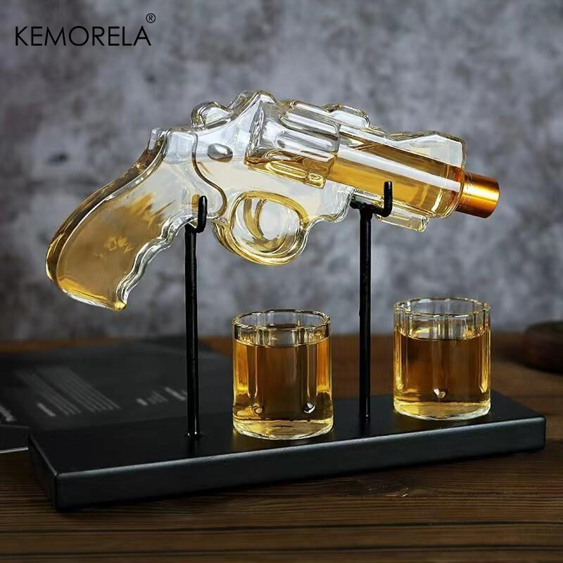 KEMORELA Revolver Glass Decant - Glass Container Set ulasan dan harga