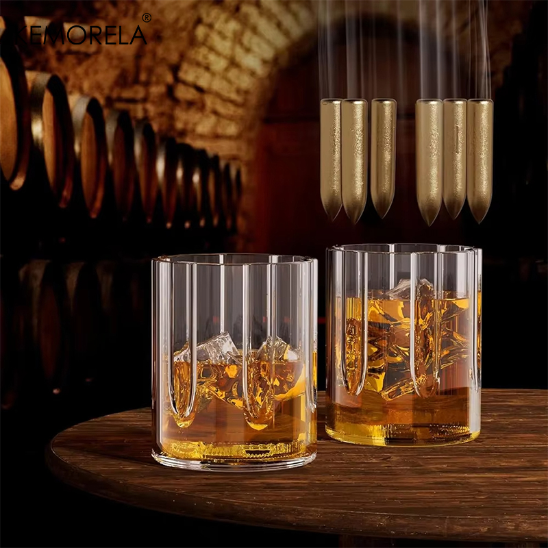 KEMORELA Revolver Glass Decant - Glass Container Set ulasan dan harga