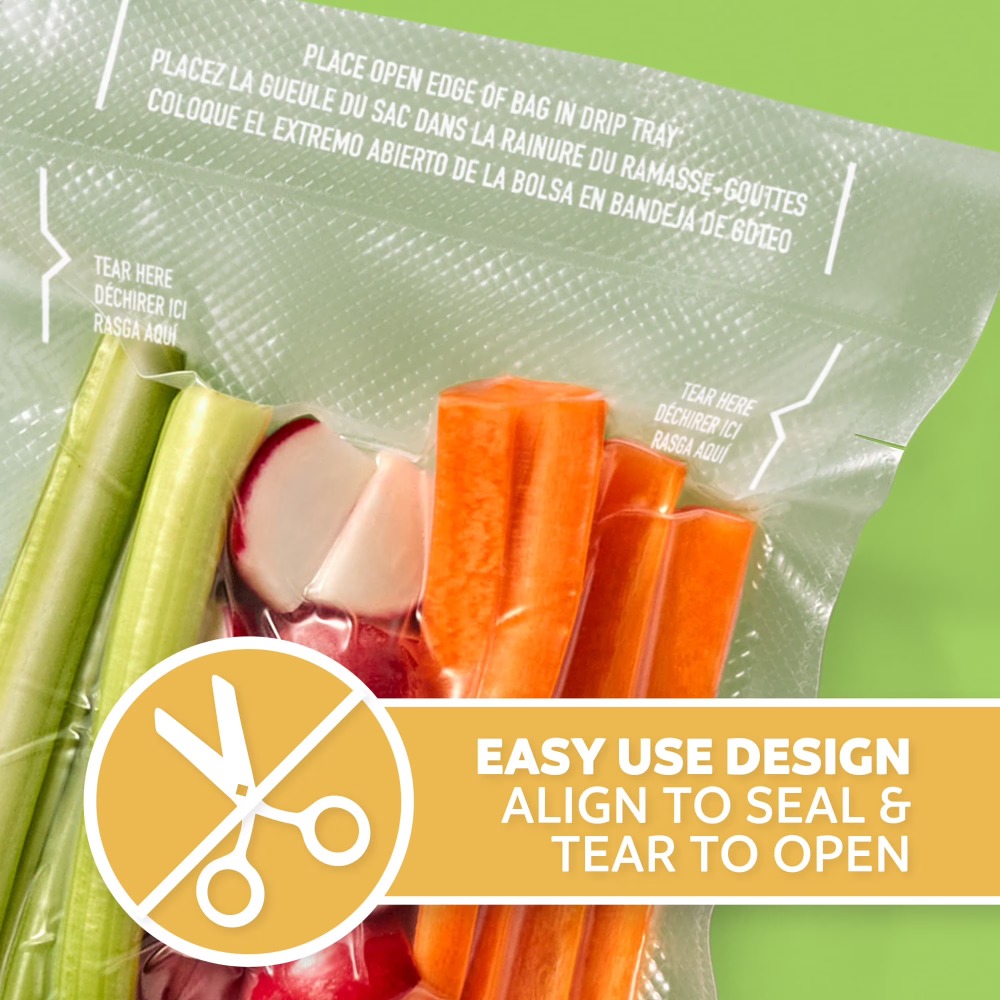 FoodSaver Pint Vacuum Seal Bag - Meal Prep Cutting ulasan dan harga