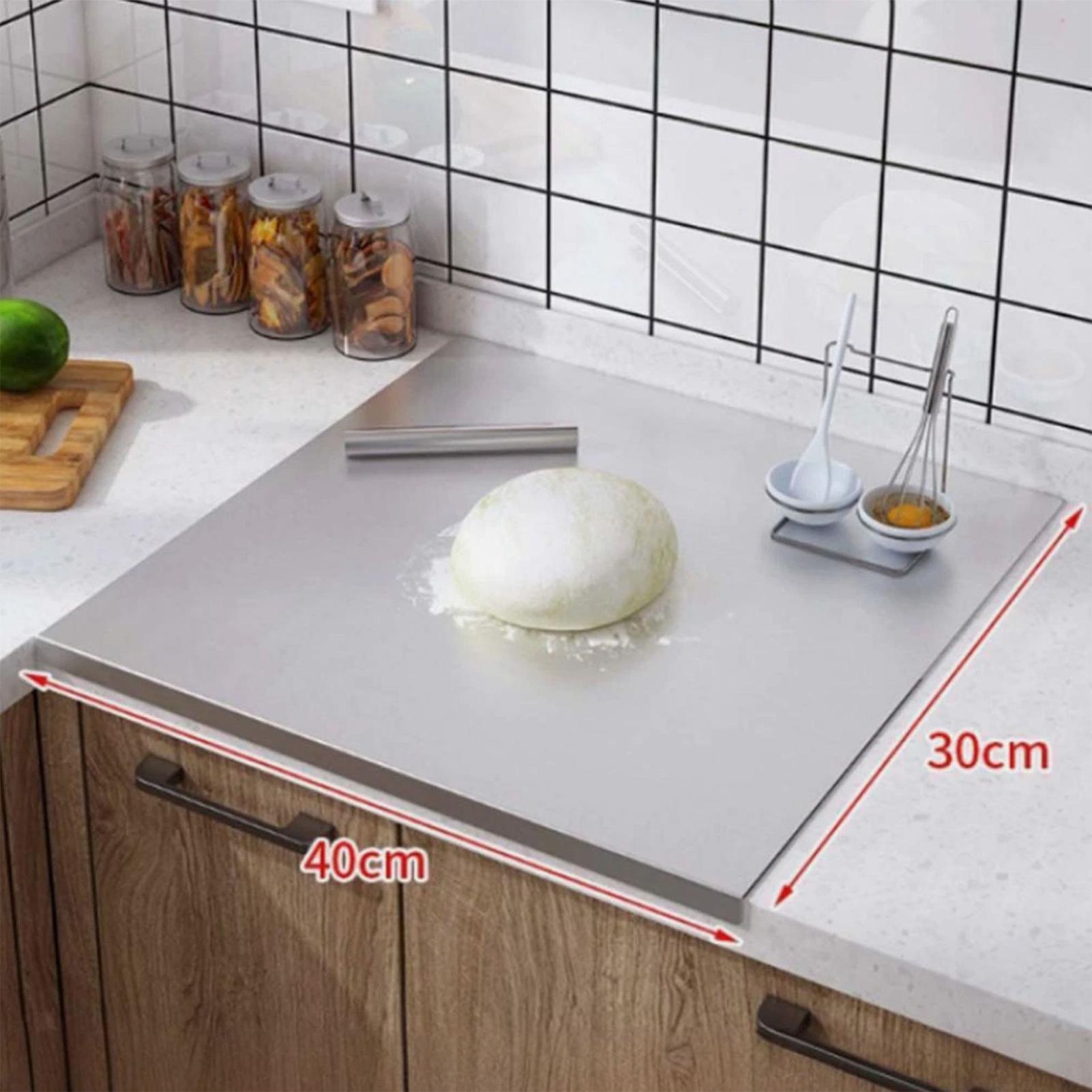 Stainless Steel Cutting Board  - Meal Prep Cutting ulasan dan harga