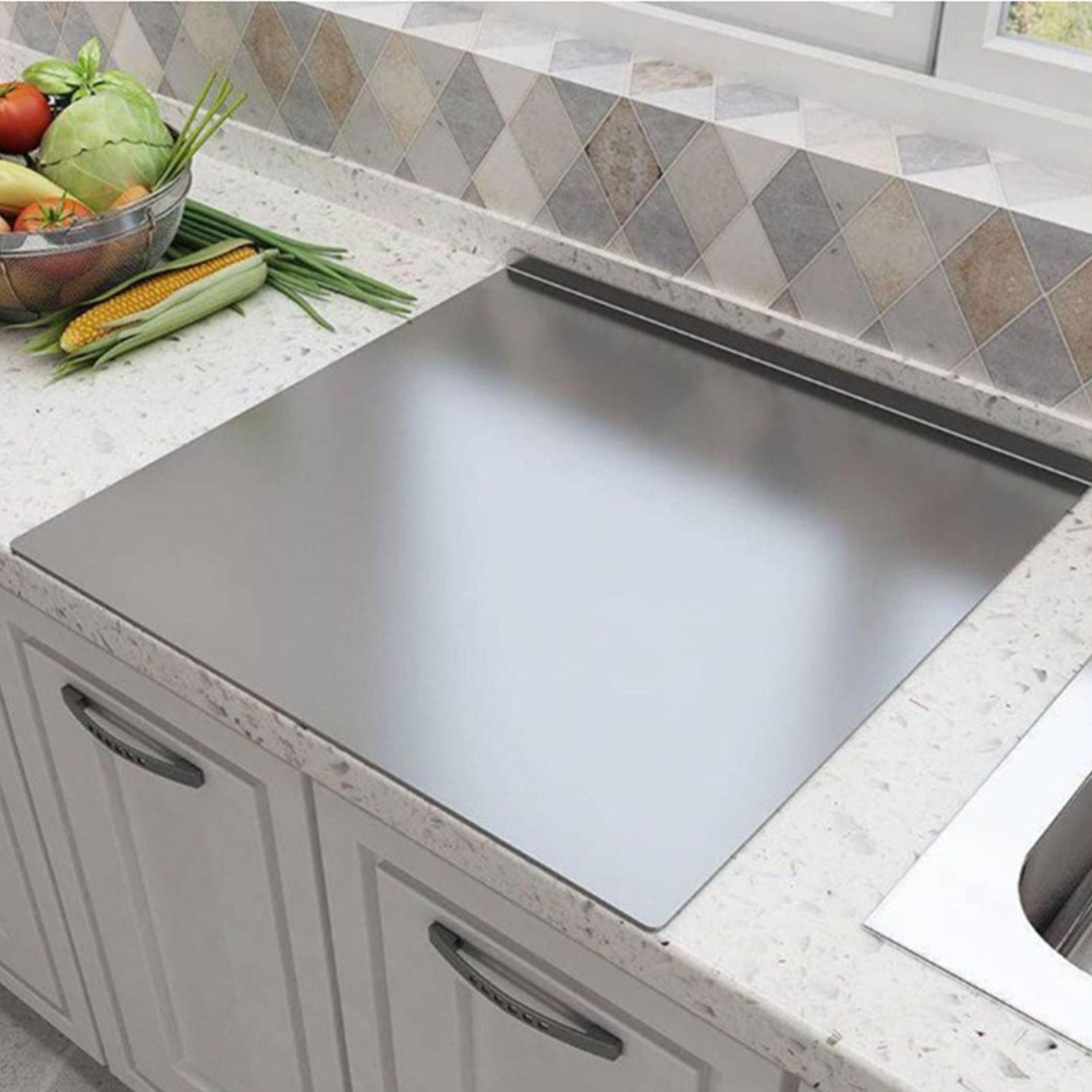 Stainless Steel Cutting Board  - Meal Prep Cutting ulasan dan harga