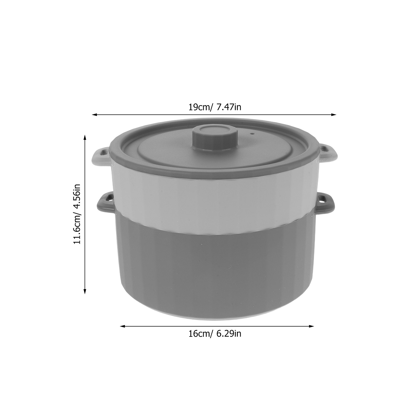 Microwave Silicone Steamer Pot - Meal Prep Healthy ulasan dan harga