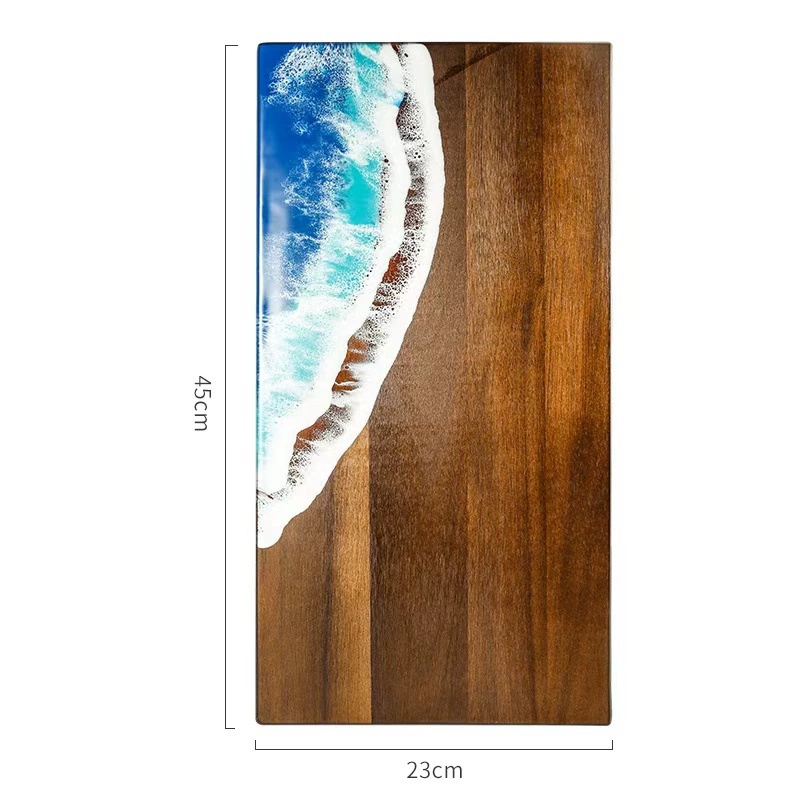 Acacia Wood Cutting Board with - Meal Prep Cutting ulasan dan harga