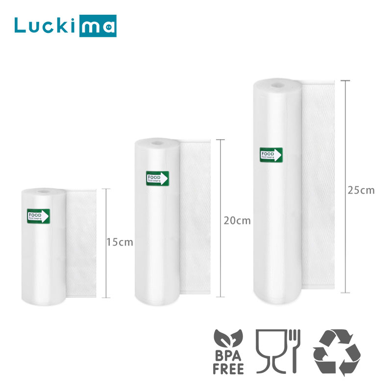 Custom Length Vacuum Sealer Ba - Meal Prep Vacuum Seal Containers ulasan dan harga