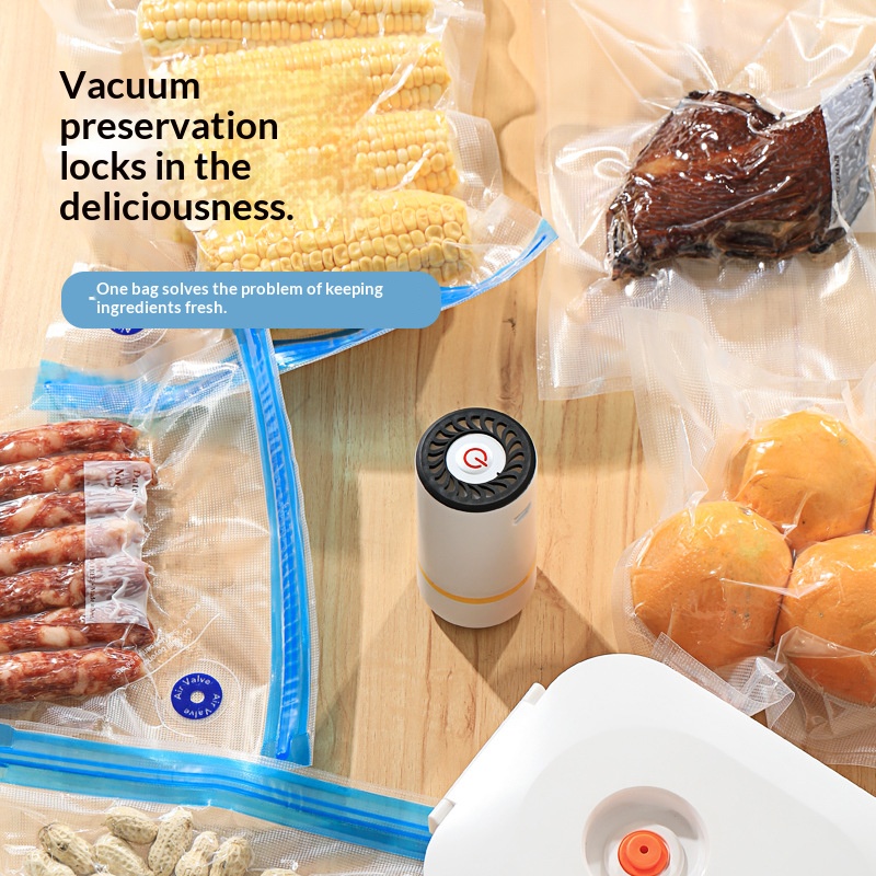 Mini USB Electric Handheld Vac - Meal Prep Vacuum Seal Containers ulasan dan harga