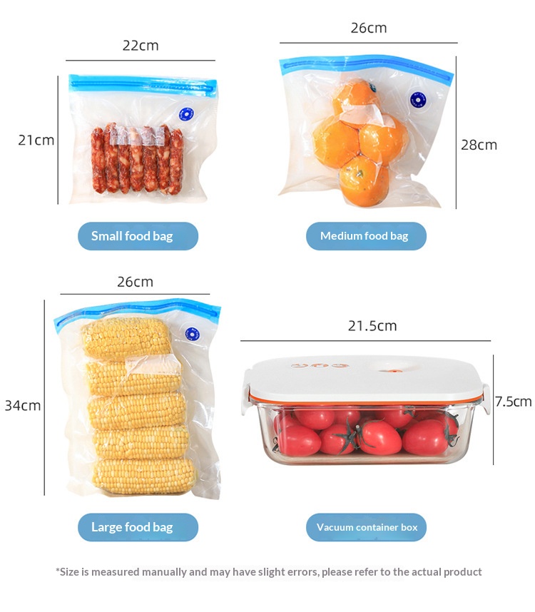 Mini USB Electric Handheld Vac - Meal Prep Vacuum Seal Containers ulasan dan harga