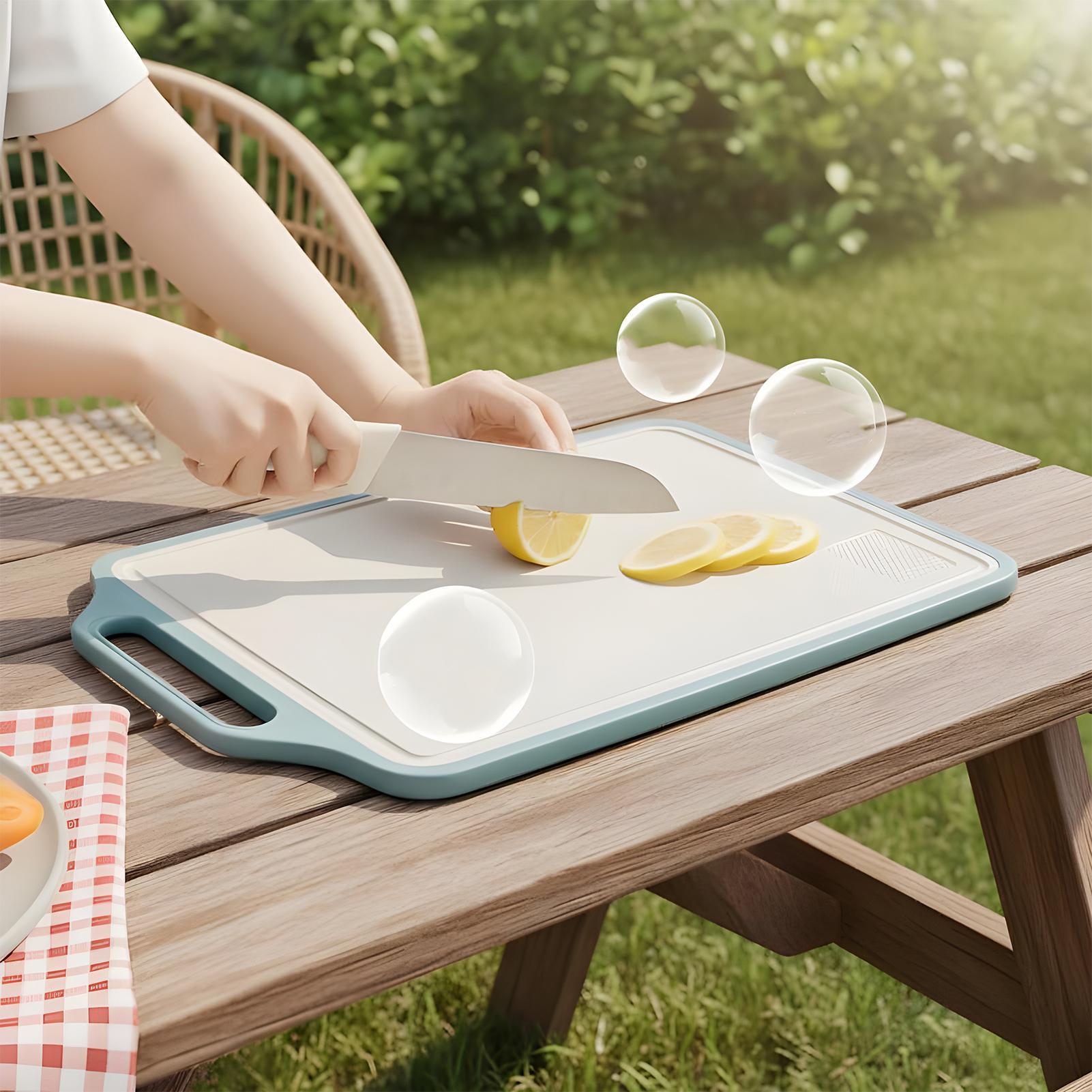 Double Sided Cutting Board Mea - Meal Prep Format ulasan dan harga