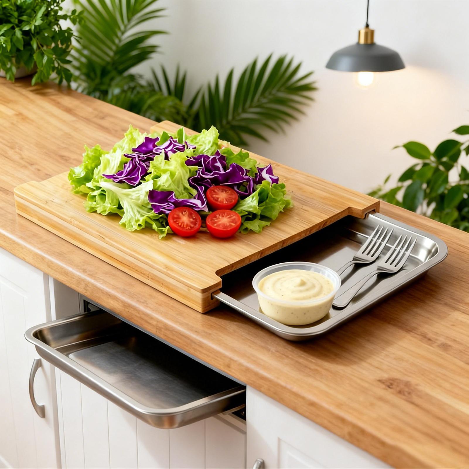 Wood Cutting Boards For Kitche - Meal Prep Cutting ulasan dan harga