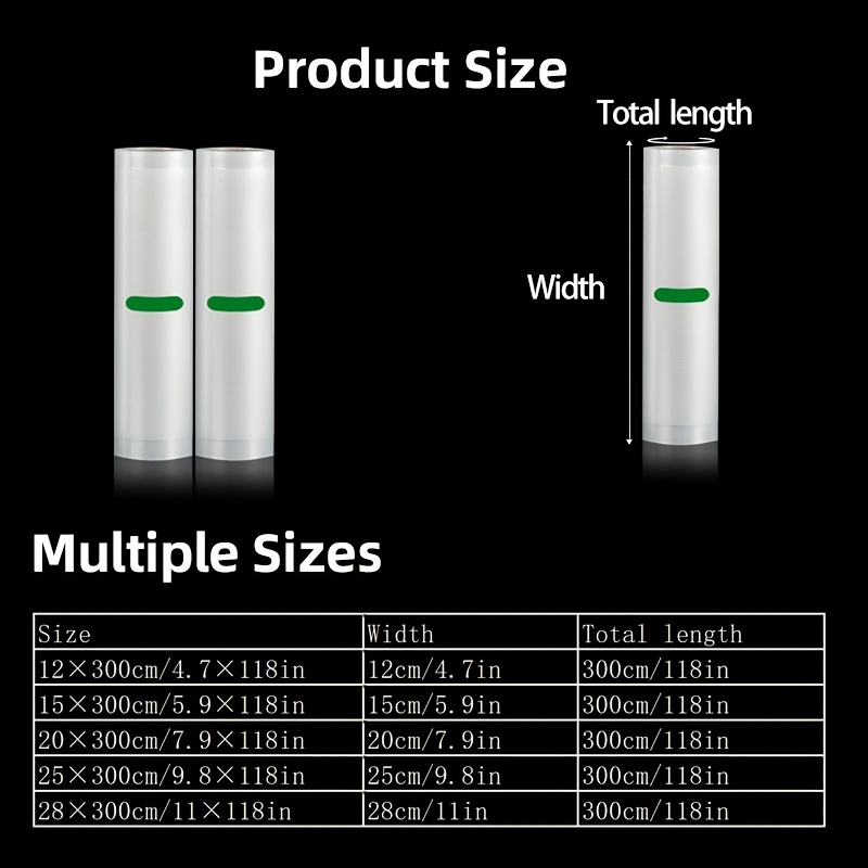 2-Pack 3M Vacuum Sealer Rolls: - Meal Prep Vacuum Sealer ulasan dan harga