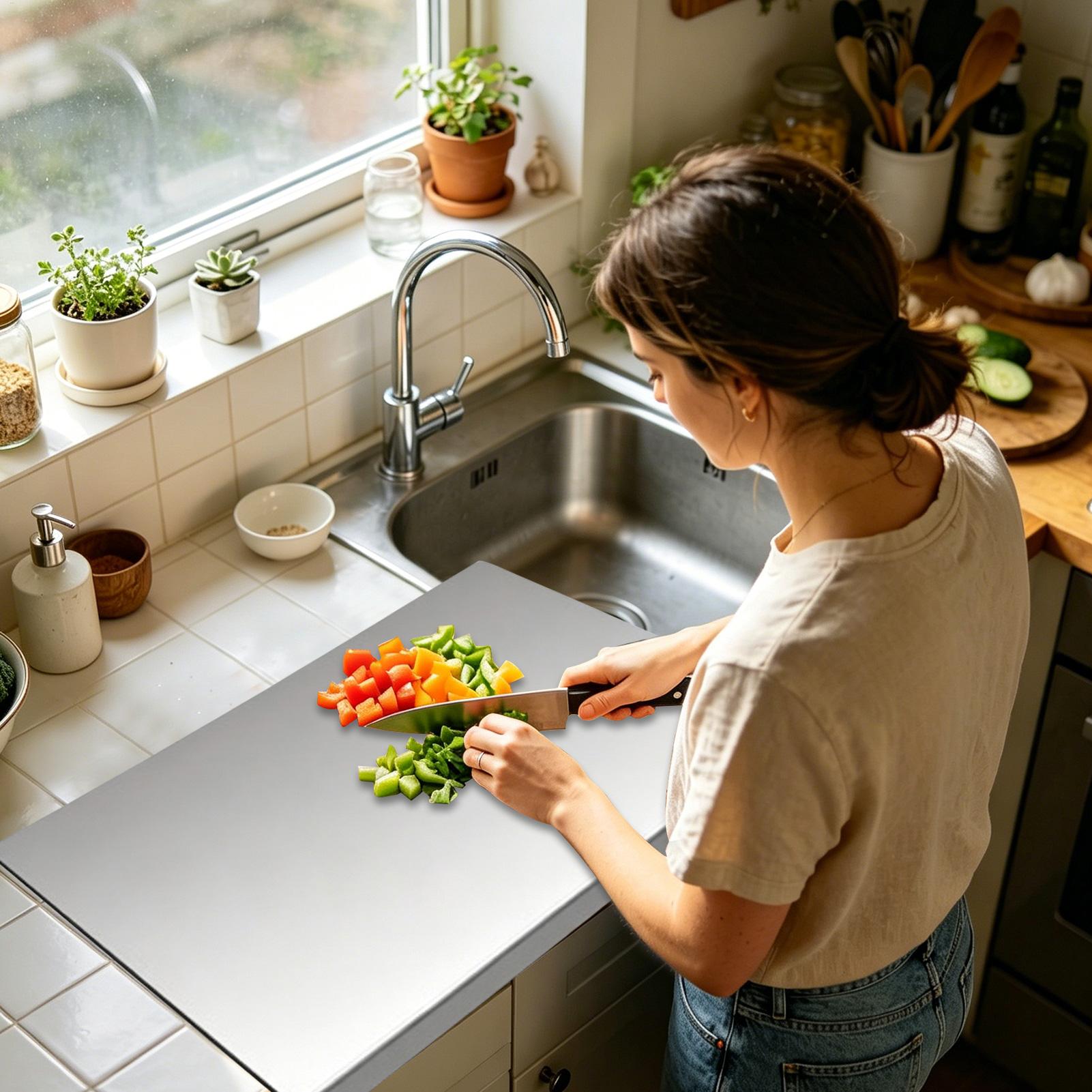 Stainless Steel Kitchen Cuttin - Meal Prep Cutting ulasan dan harga