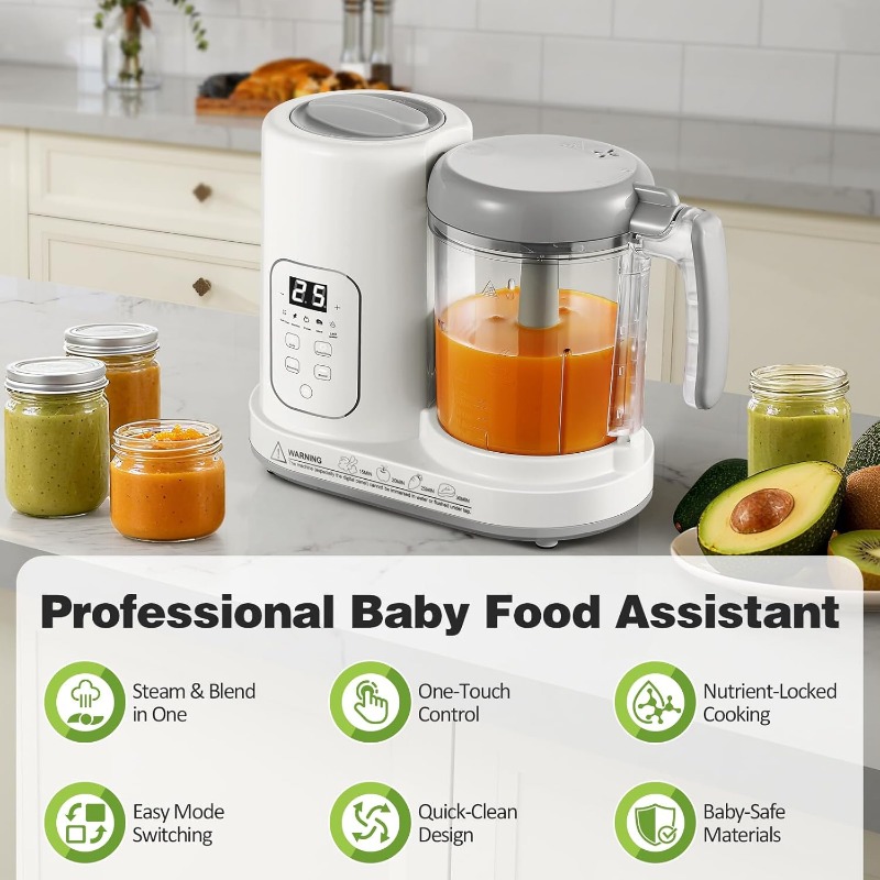 Baby Food Maker Steamer Blende - Meal Prep Healthy ulasan dan harga