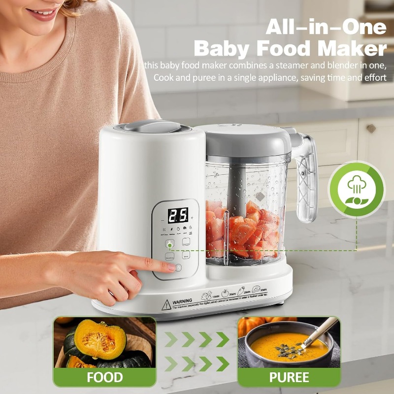 Baby Food Maker Steamer Blende - Meal Prep Healthy ulasan dan harga