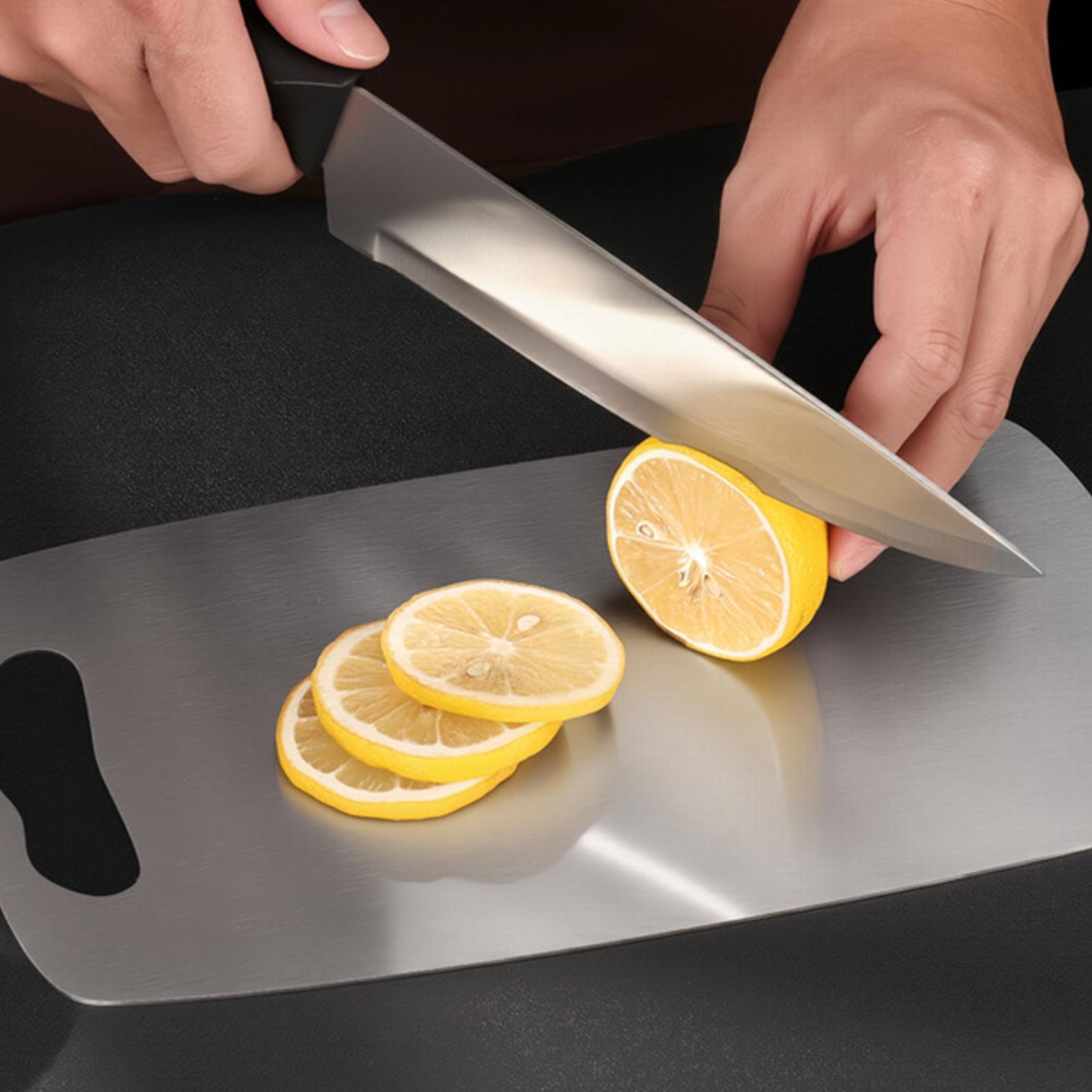 Stainless Steel Cutting Boards - Meal Prep Cutting ulasan dan harga