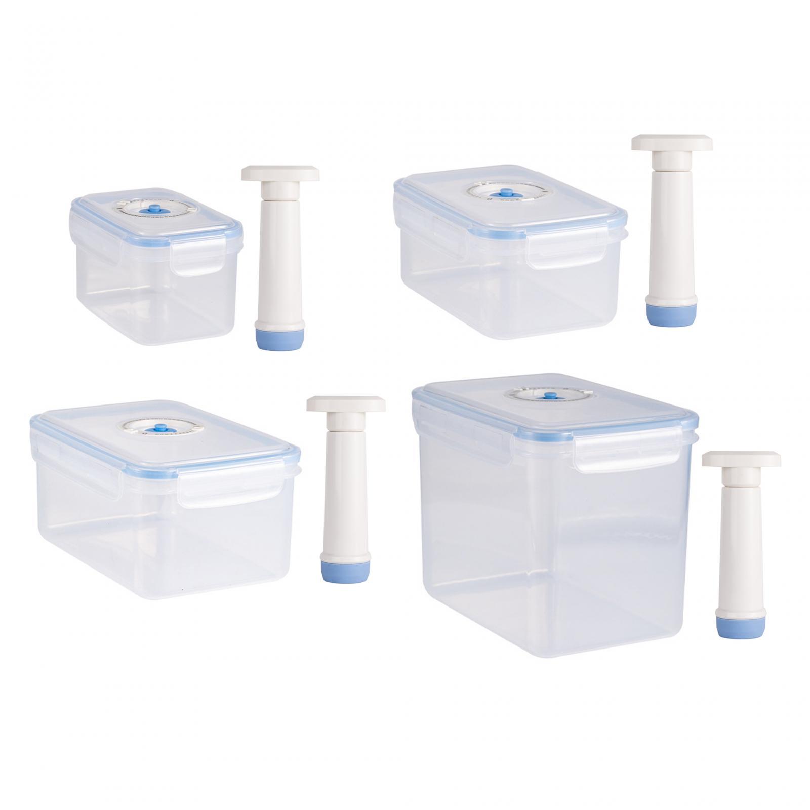 Vacuum Container with Airtight - Meal Prep Vacuum Seal Containers ulasan dan harga