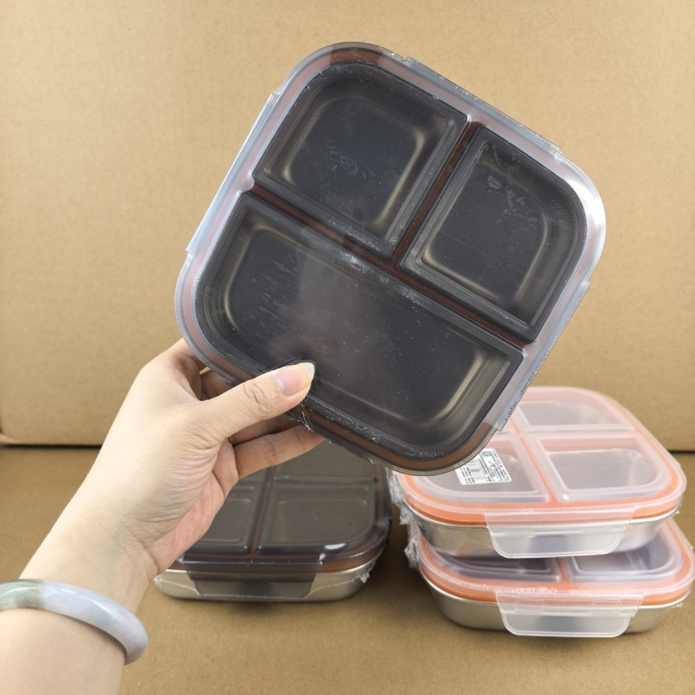 Rectangle 304 Stainless Steel  - Meal Prep Healthy ulasan dan harga