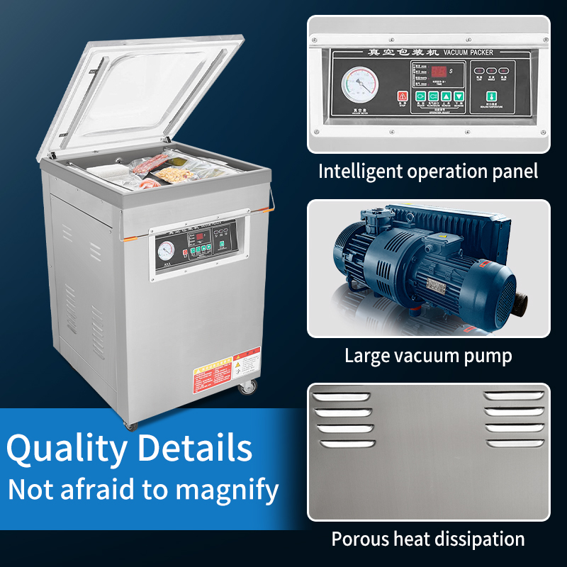 DZ-500  Vertical Single Chambe - Meal Prep Vacuum Sealer ulasan dan harga