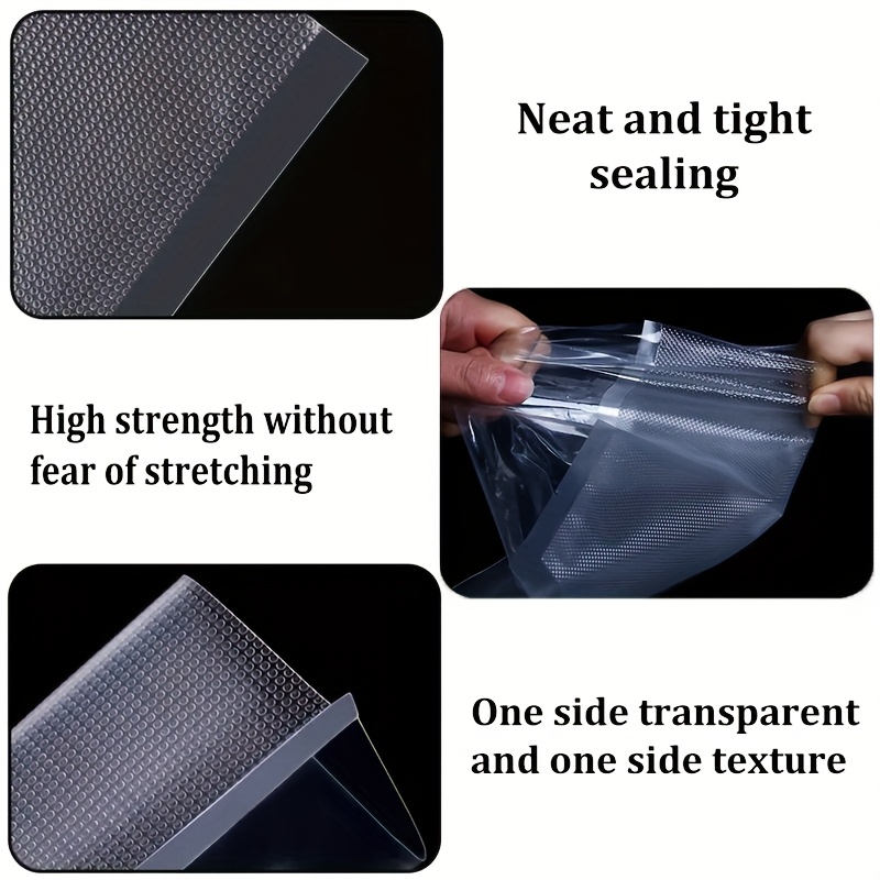 50Pcs + 50Pcs Vacuum Sealer Ba - Meal Prep Vacuum Seal Containers ulasan dan harga