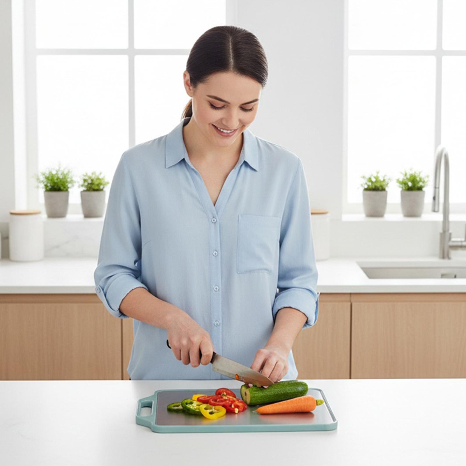 Chopping Board Double-sided Ma - Meal Prep Format ulasan dan harga