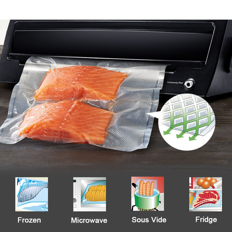 Vacuum Food Saver Sealer Bags  - Meal Prep Vacuum Seal Containers ulasan dan harga