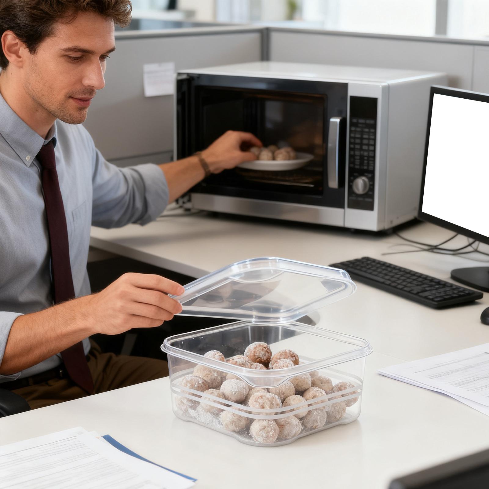 Refrigerator Storage Clear Air - Meal Prep Organizer ulasan dan harga