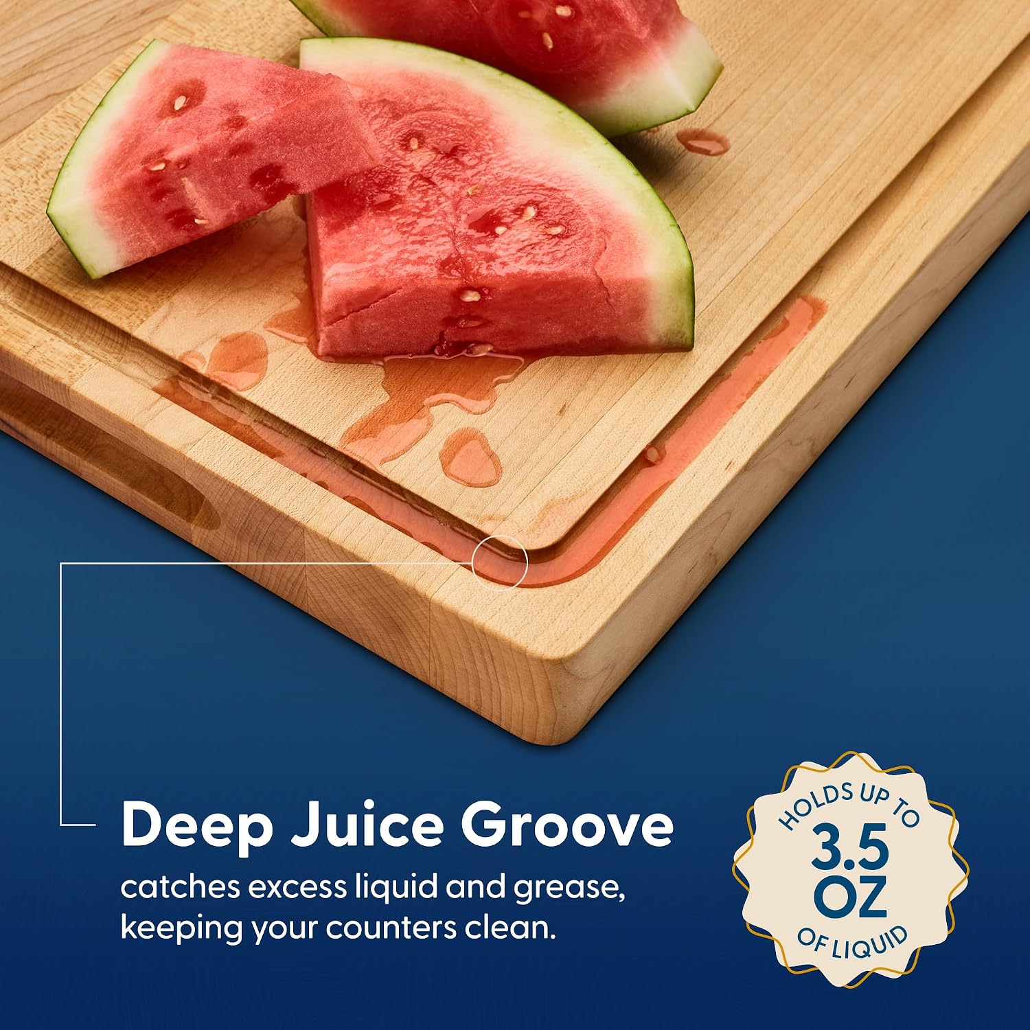 Hard Maple Wood Cutting Board, - Meal Prep Cutting ulasan dan harga
